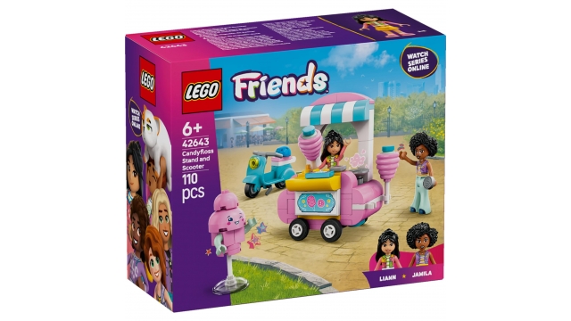 Lego Friends 42643 Suikerspinkraam en Scooter