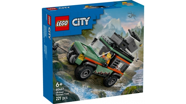 Lego City 60447 Great Vehicles 4x4 Terreinwagen voor in de Bergen