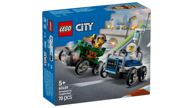 Lego City 60459 Vliegtuig vs Ziekenhuisbed