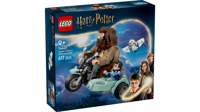 Lego Harry Potter 76443 Hagrid en Harry's Rit op de Motor