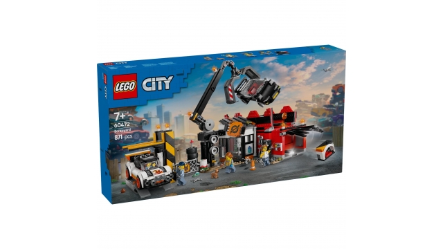 Lego City 60472 Schroothoop met Auto's