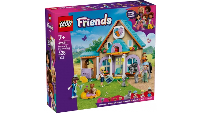 Lego Friends 42651 Dierenkliniek voor Paarden en Huisdieren