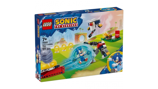 Lego Sonic the Hedgehog 77001 Sonics Krachtmeting bij het Kampvuur