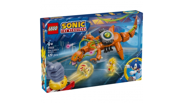 Lego Sonic 77003 Super Shadow vs Biolizard