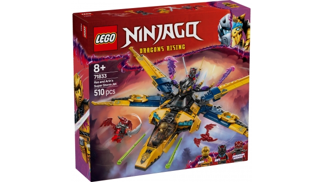 Lego Ninjago 71833 Ras en Arins Superstormvliegtuig