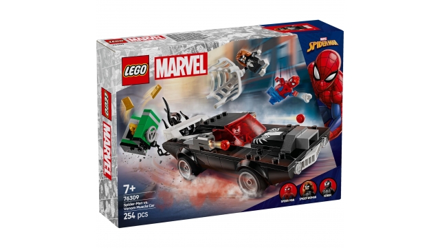 Lego Super Heroes 76309 Marvel Spiderman vs Venoms Klassieke Auto