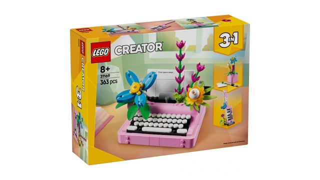 Lego Creator 31169 Typemachine met Bloemen