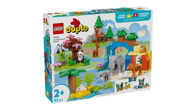 Lego Duplo 10446 3in1 Families van Wilde Dieren