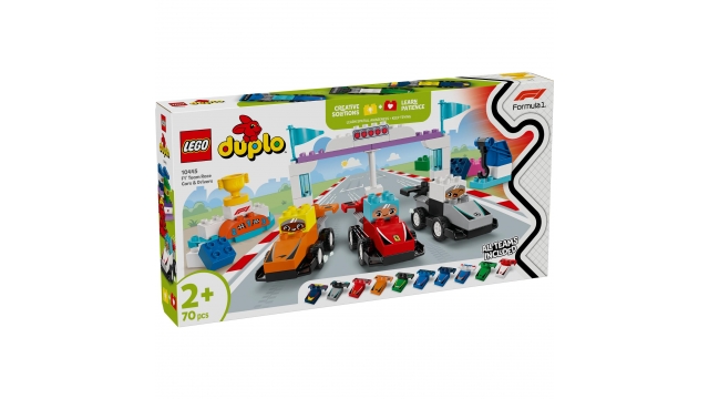 Lego Duplo 10445 F1 Team Racewagens en Coureurs