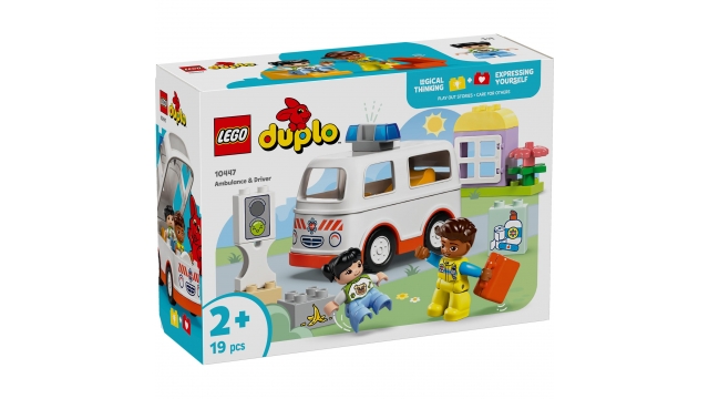 Lego Duplo 10447 Ambulance met Chauffeur