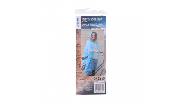 Lifetime Wegwerp Regenponcho