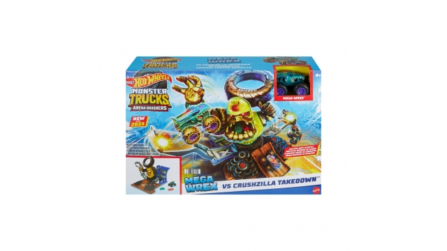 Hot Wheels Monstertruck Arena Smasher Takedown