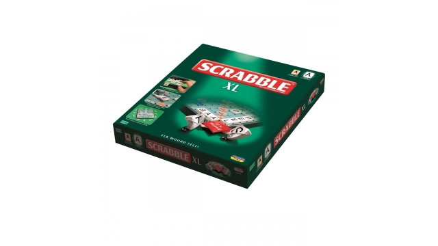 Scrabble XL Extra Groot + Draaiend Bord