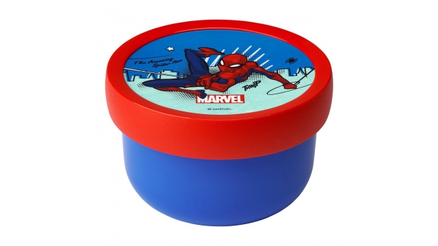 Mepal Campus Fruitbox Spiderman 300 ml Rood/Blauw