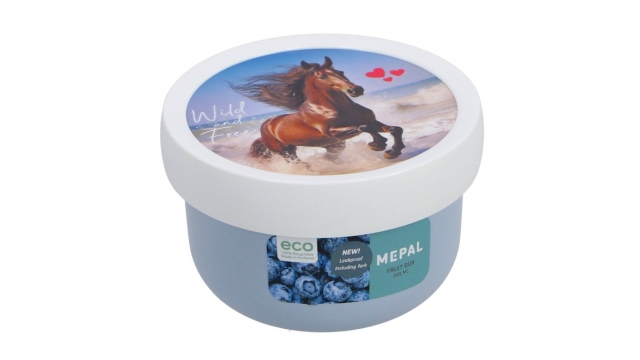 Mepal Campus Fruitbox 300 ml Wild Horse Wit/Blauw