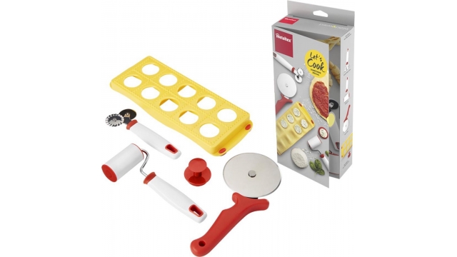 Metaltex Deko Food Line Set voor Pasta en Pizza