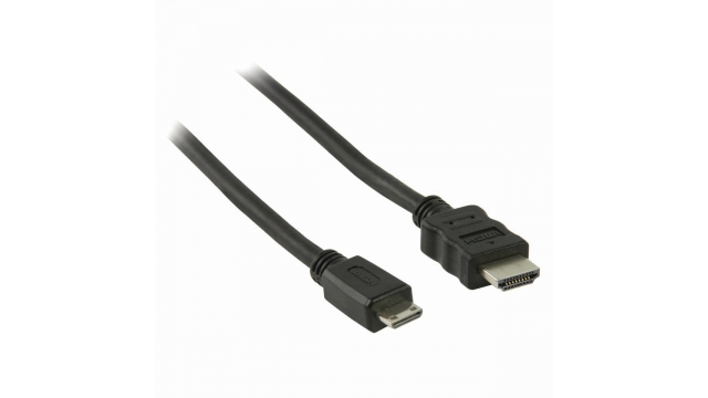 Nedis CVGB34500BK20 High Speed Hdmi™-kabel Met Ethernet Hdmi™-connector - Hdmi™-miniconnector 2,0 M Zwart