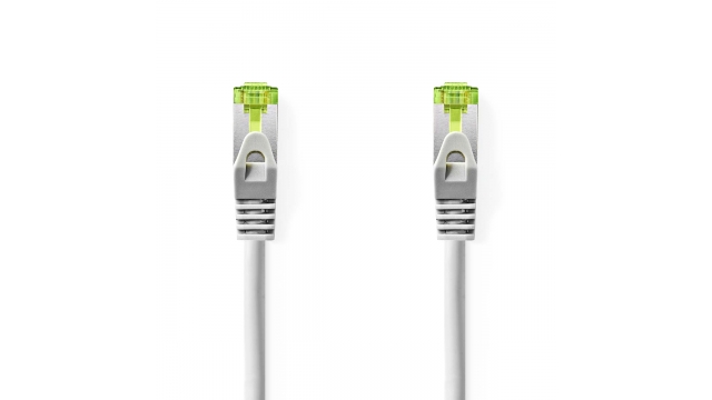 Nedis CCGL85420GY20 Cat7 Netwerkkabel S/ftp Rj45 Male Rj45 Male 2.00 M Snagless Rond Lszh Grijs Label