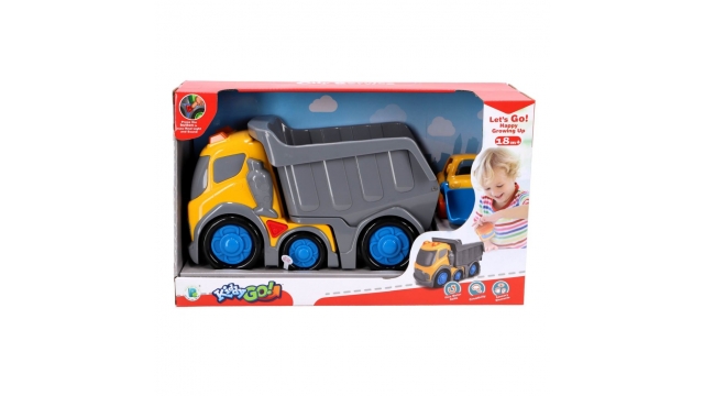 KiddyGo Dump Truck 31 cm + Licht en Geluid