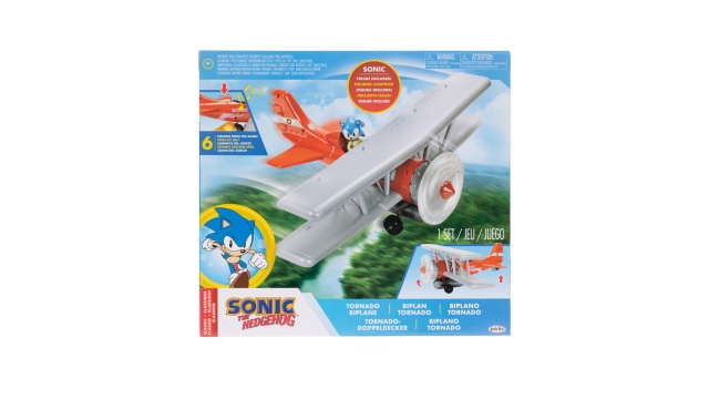 Sonic Tornado Biplane + Licht en Geluid