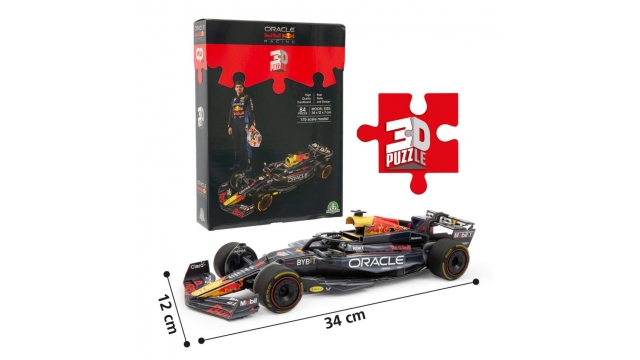 3D Puzzel Formule 1 Red Bull Max Verstappen 84 Stukjes