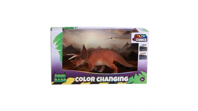 Dinobase Color Change Dino Triceraptops