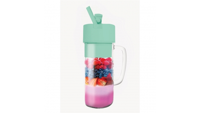 Mesa Living Drinkbeker Blender Mint/Transparant