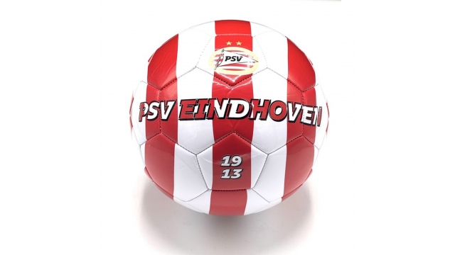 Voetbal PSV Eindhoven 1913 Maat 5 Rood/Wit