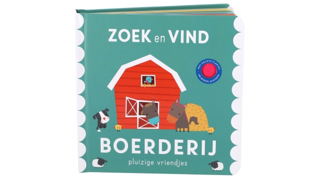 Boek Zoek en Vind Boerderij Pluizige Vriendjes