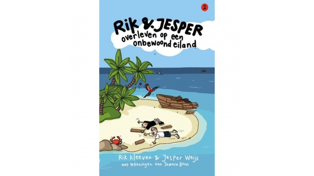 Boek Rik en Jesper Overleven op een Onbewoond Eiland