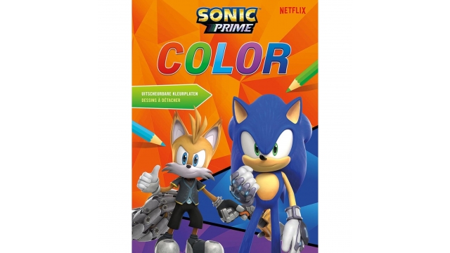 Kleurboek Sonic Prime Color