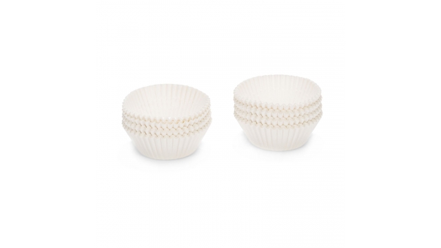 Patisse Papieren Cupcake Bakjes 5 cm 200 Stuks Wit