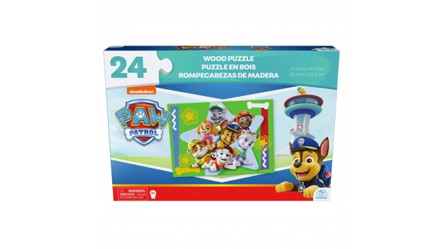 Paw Patrol Houten Puzzel 24 Stukjes