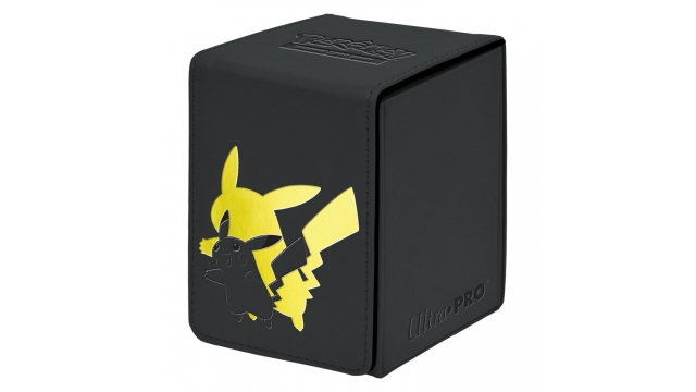 Pokémon Deckbox Alcove Elite Series Pikachu Zwart/Leer