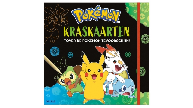 Pokémon Kraskaarten 8 Stuks