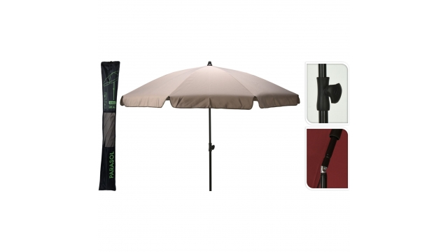 Pro Garden Parasol 200 cm Taupe