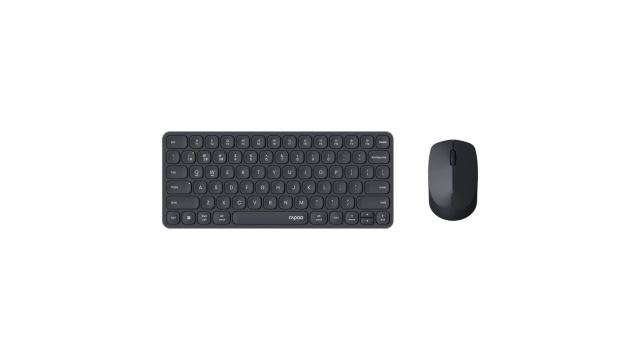 Rapoo 9010M Comboset QWERTY(NL) Toetsenbord + Muis Zwart