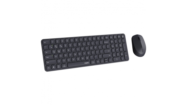 Rapoo 9310M Comboset QWERTY(NL) Toetsenbord + Muis Zwart