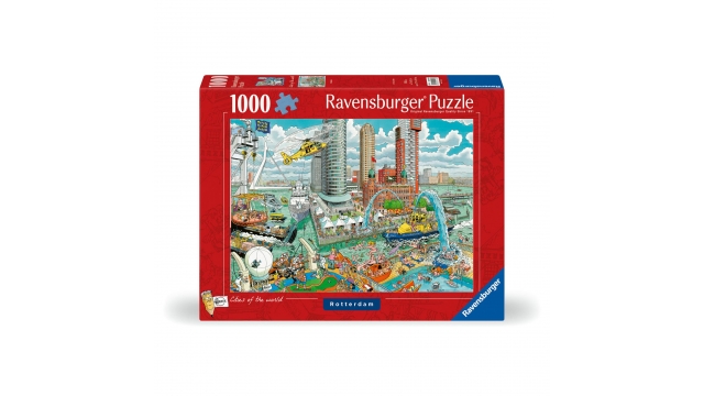 Ravensburger Puzzel Fleroux Rotterdam 1000 Stukjes