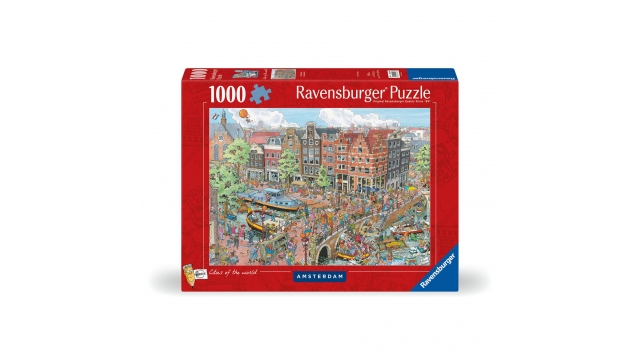 Ravensburger Puzzel Fleroux Amsterdam 1000 Stukjes