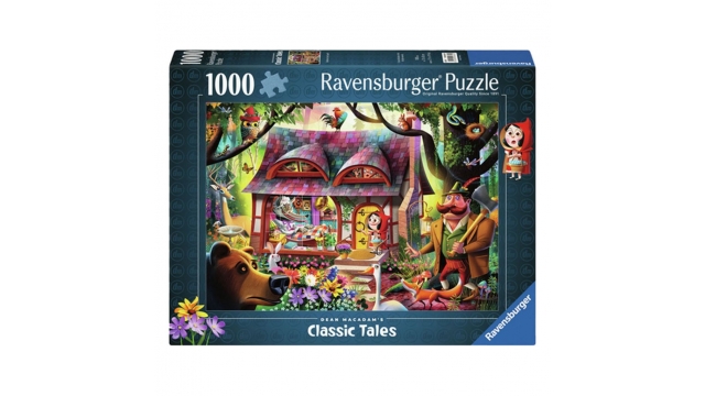 Ravensburger Puzzel Roodkapje en de Wolf 1000 Stukjes