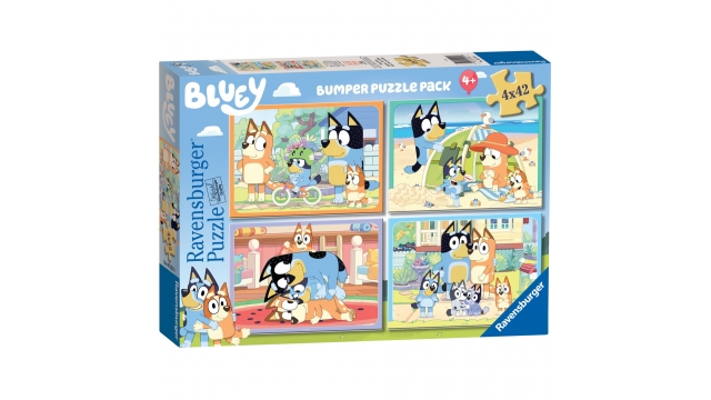 Ravensburger Puzzel Bluey 4x42 Stukjes