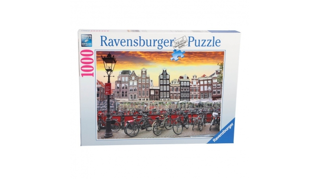 Ravensburger Puzzel Amsterdam Fietsenstalling 1000 Stukjes