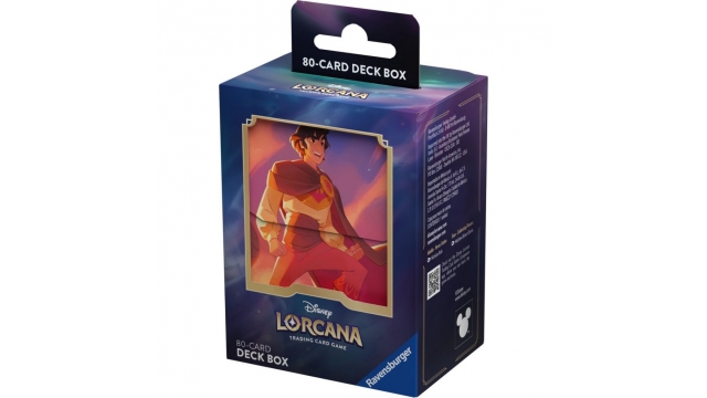 Ravensburger Disney Lorcana Deck Box Aladdin 80 Kaarten