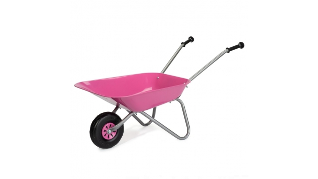 Rolly Toys 274802 Rolly Metalen Kruiwagen Roze