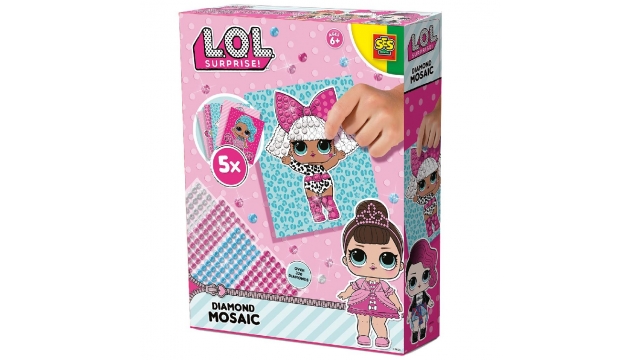 SES Creative L.O.L. Surprise Diamant Mozaïek