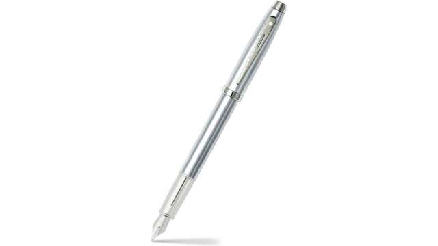 Sheaffer SF-E0930643 Vulpen 100 F Brushed Chrome Nickel Plated