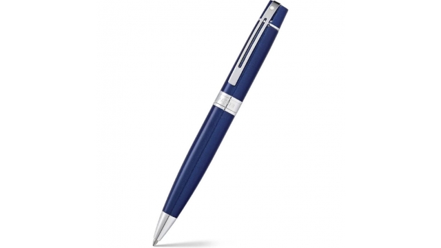 Sheaffer SF-E2934151 Balpen 300 Glossy Blue Chrome Plated