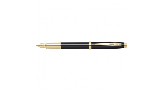 Sheaffer SF-E0932243 Vulpen 100 F Glossy Black Gold Tone