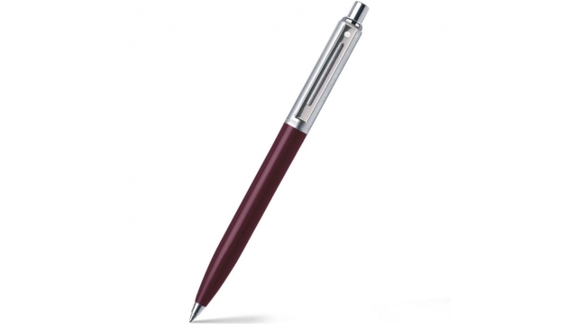 Sheaffer SF-E23217251 Balpen Sentinel M Burgundy Brushed Chrome Chrome Plated